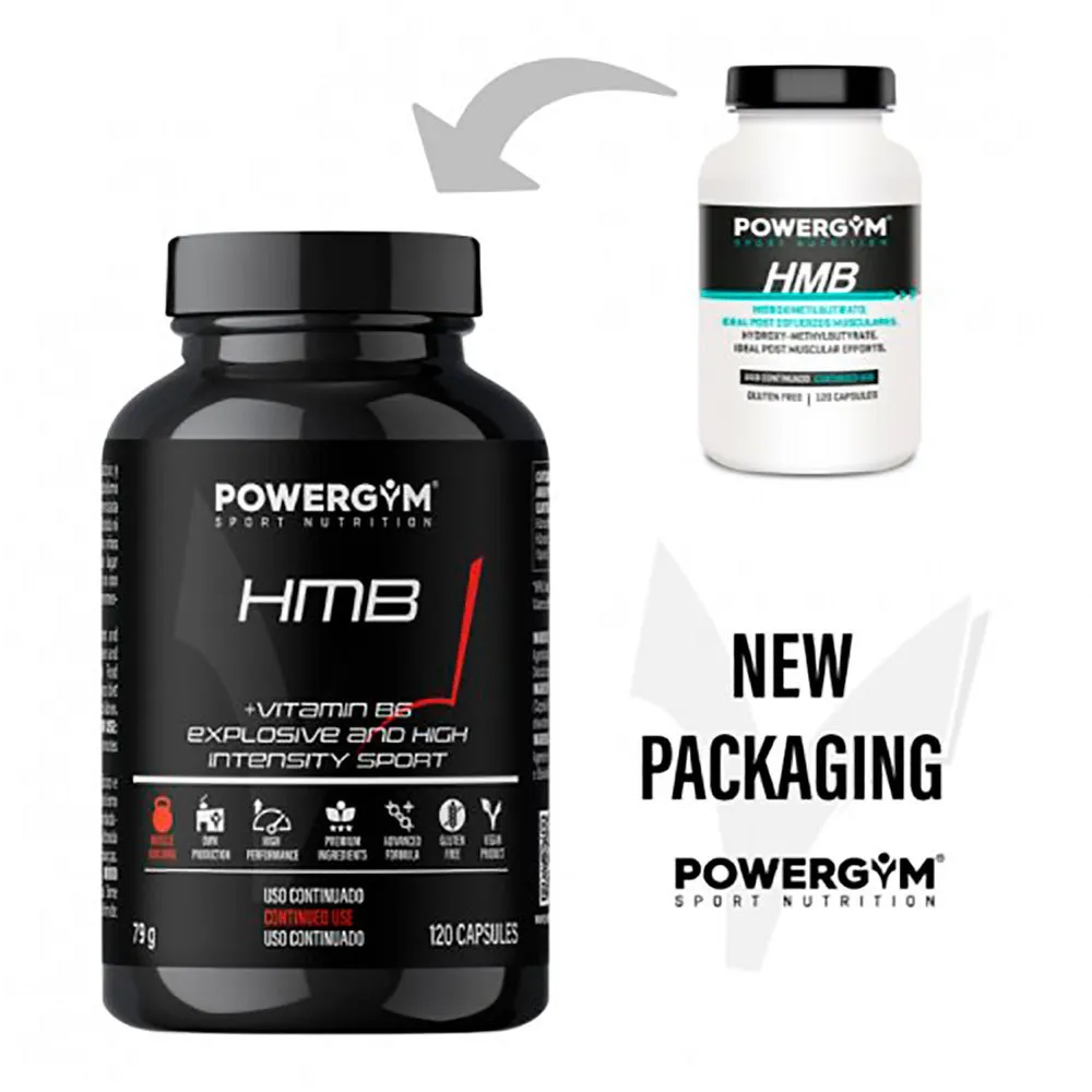 Powergym Hmb Kapsler 120 Enheter, Multicolor, One Size