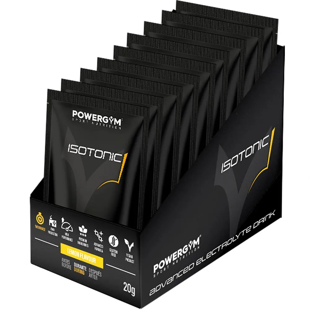 Powergym Isopower Isotonisk Enkeltdoseringsboks 40g 30 Enheter, White, One Size