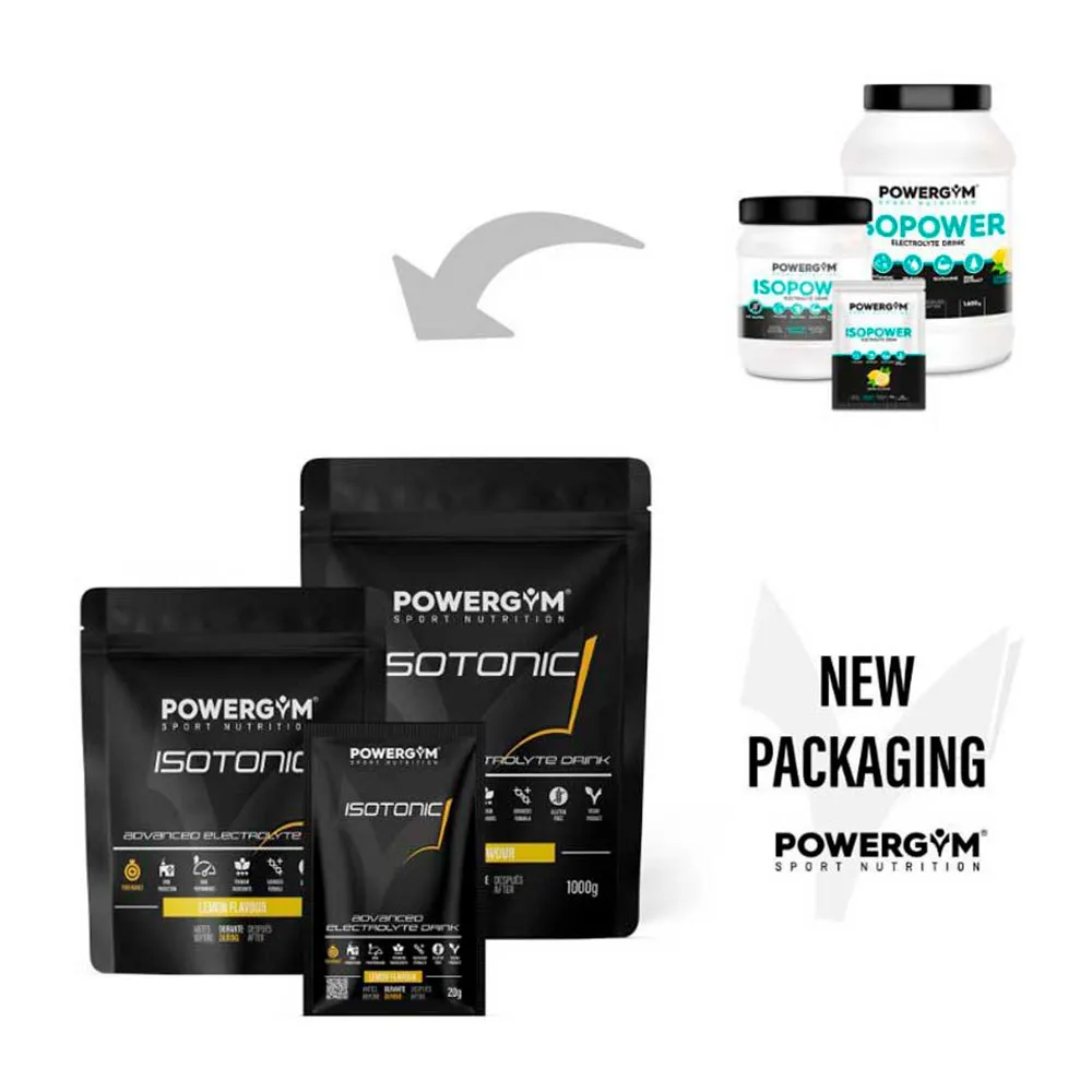 Powergym Isopower Isotonisk Enkeltdoseringsboks 40g 30 Enheter, White, One Size