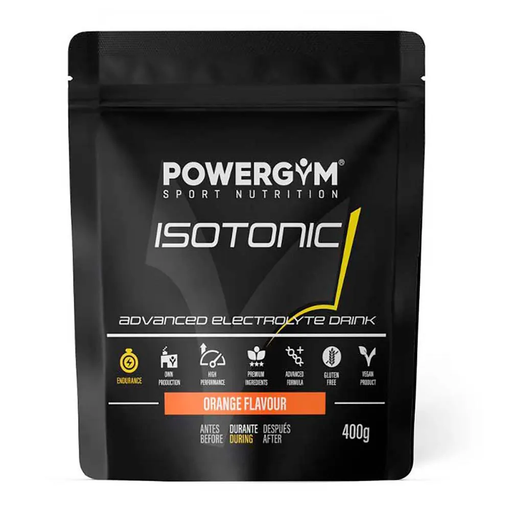 Powergym Isopower Isotonisk Enkeltdoseringsboks Appelsin 40g 30 Enheter, White, One Size