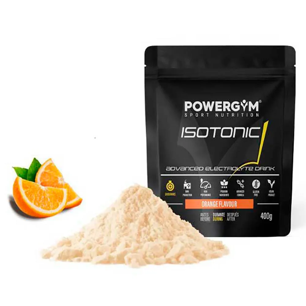 Powergym Isopower Isotonisk Enkeltdoseringsboks Appelsin 40g 30 Enheter, White, One Size