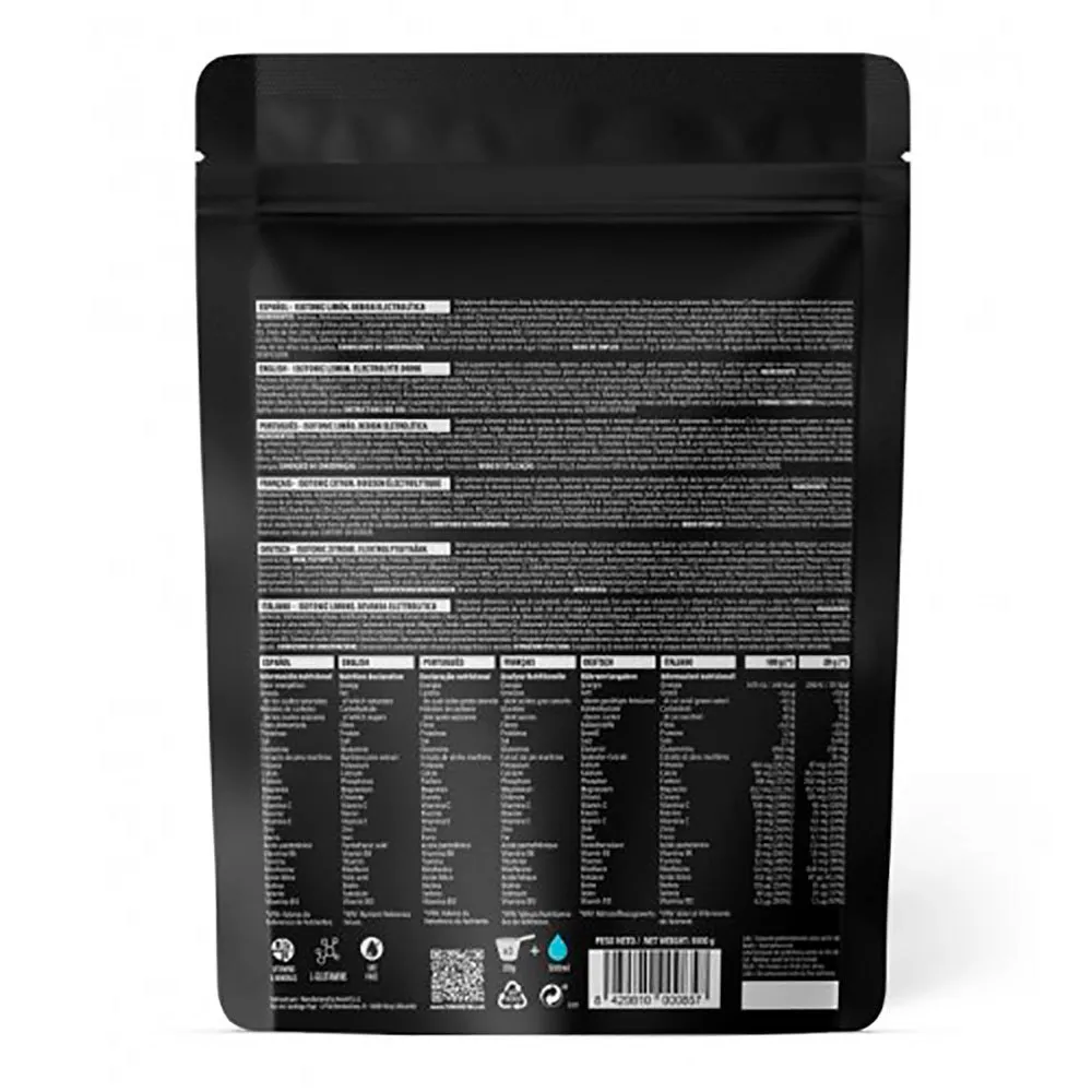 Powergym Isotonisk Pulverdrikk Sitron 1000g, Multicolor, One Size