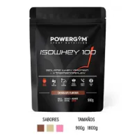Powergym Isowhey 100 Isolert Myseprotein Sjokolade 900g