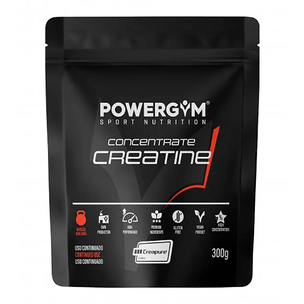 Powergym Kreatinpulver 300g, White, One Size
