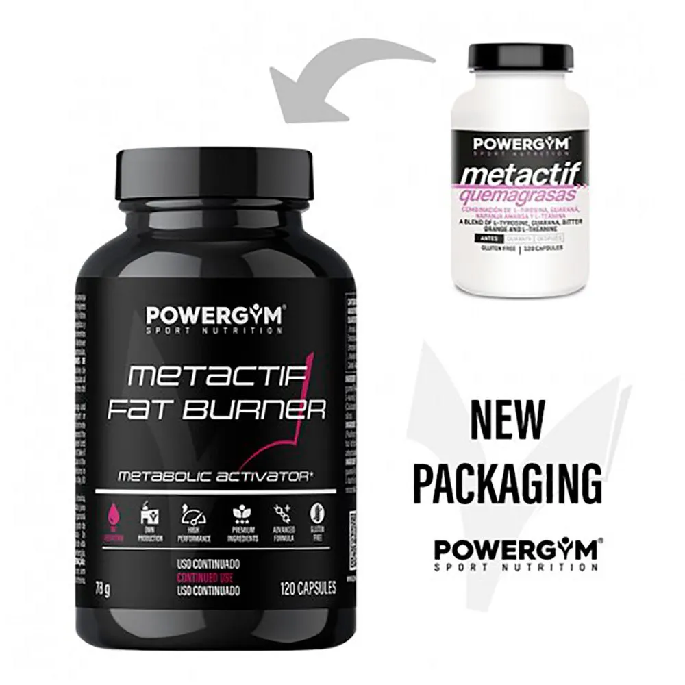 Powergym Metactif Kapsler 120 Enheter, One size