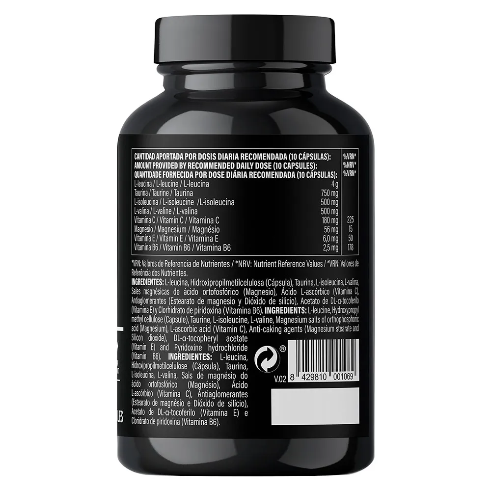 Powergym Power Bcaa´s Kapsler 120 Enheter, Neutral