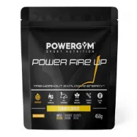 Powergym Power Fire Up Proteinpulver Til Drikke Sitrus 450g Powergym Power Fire Up Proteinpulver Til Drikke Sitrus 450g