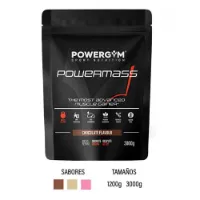 Powergym Powermass 3kg Chocolate Pudder Powergym Powermass 3kg Chocolate Pudder