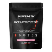 Powergym Powermass Yoghurt Med Jordbær 3kg