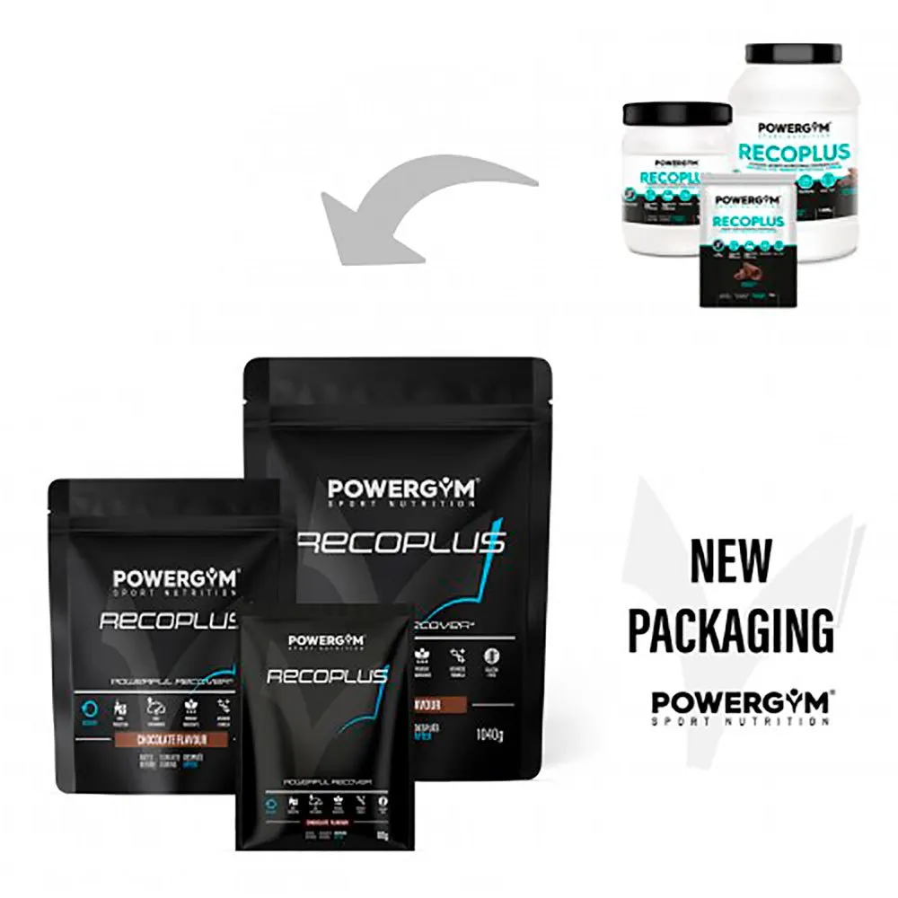 Powergym Recoplus Pulver Sjokolade 1040g, One size