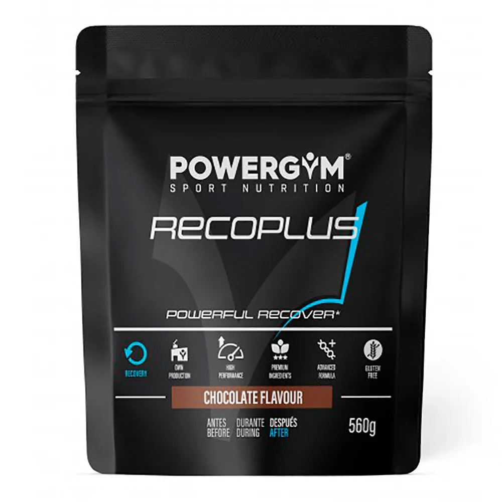 Powergym Recoplus Pulver Sjokolade 560g, One size
