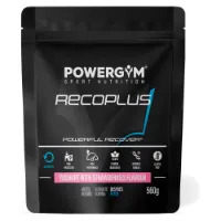 Powergym Recoplus Yoghurt Med Jordbær 560g Powergym Recoplus Yoghurt Med Jordbær 560g