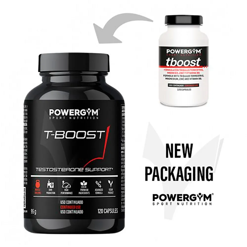 Powergym Tboost Kapsler 120 Enheter, Multicolor, One Size