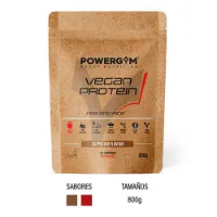 Powergym Vegansk Protein Røde Frukter 800g Powergym Vegansk Protein Røde Frukter 800g