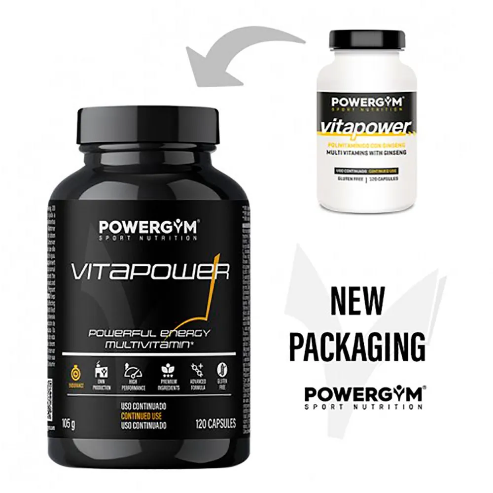 Powergym Vitapower Kapsler 120 Enheter, One size