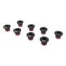 Praxis 48/32t Chainring Bolts, Black, One Size