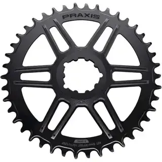 Praxis chainring 1x Road DM 40T, Svart Praxis chainring 1x Road DM 40T, Svart