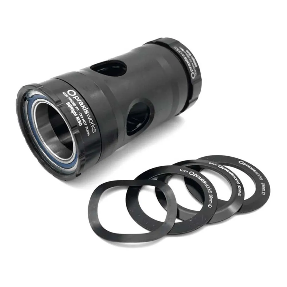 Praxis M30 Thru Bbright 79-4101r Kranklager, Black, 79mm