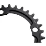 Praxis Mtb 104bcd 1x Narrow Wide Alloy Kjettingring, Black, 34t