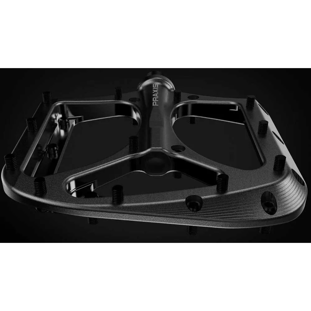 Praxis Podium Sykkelpedaler, Black, One Size