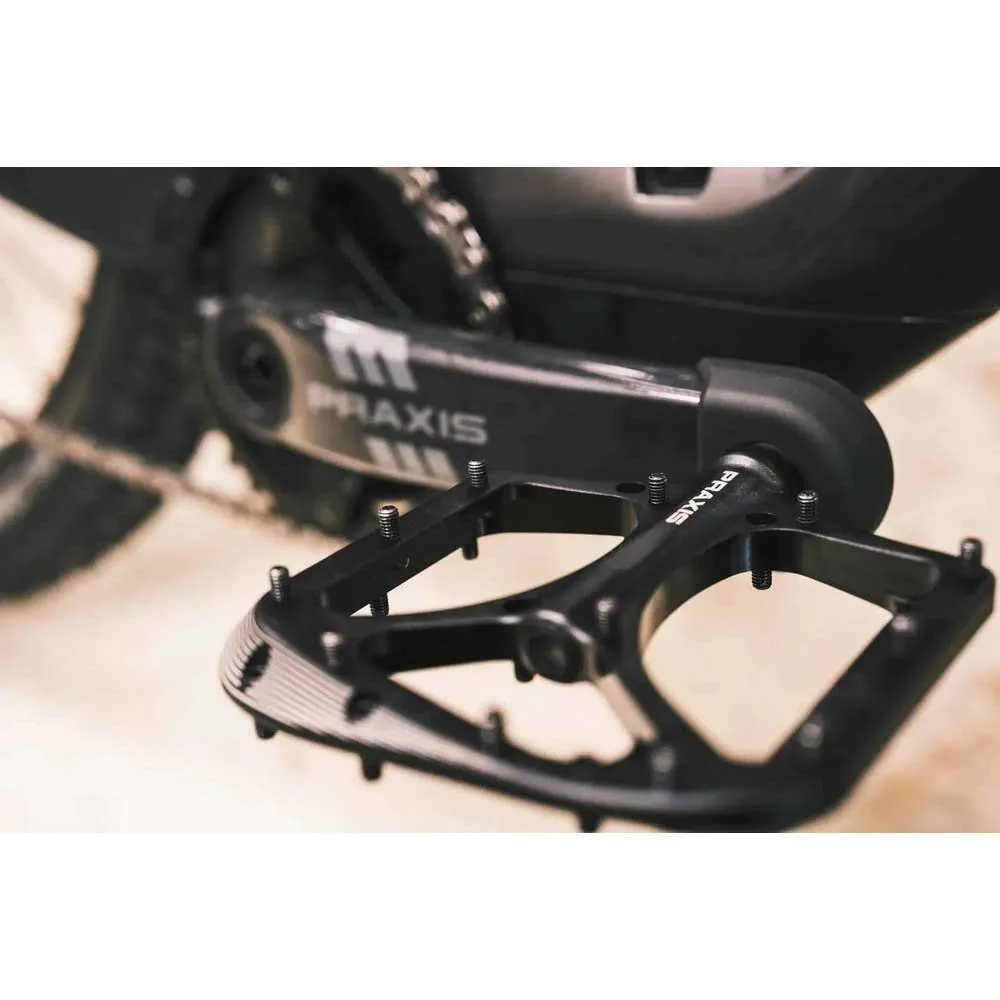 Praxis Podium Sykkelpedaler, Black, One Size