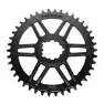 Praxis Road Dm1x Narrow Wide Kjettingring, Black, 36t