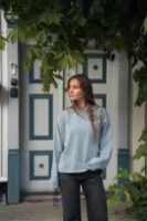 Pre Après Washed Boxy Long Sleeve