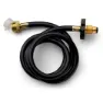 Primus Hose With Adapter Pol For Kuchom, Black, One Size