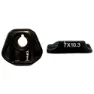 PRO 9-10.3 Mm Salfeste, Black, One Size