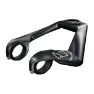 PRO Compact Carbon Clip-on Tempobøyle, Black, 31.8mm