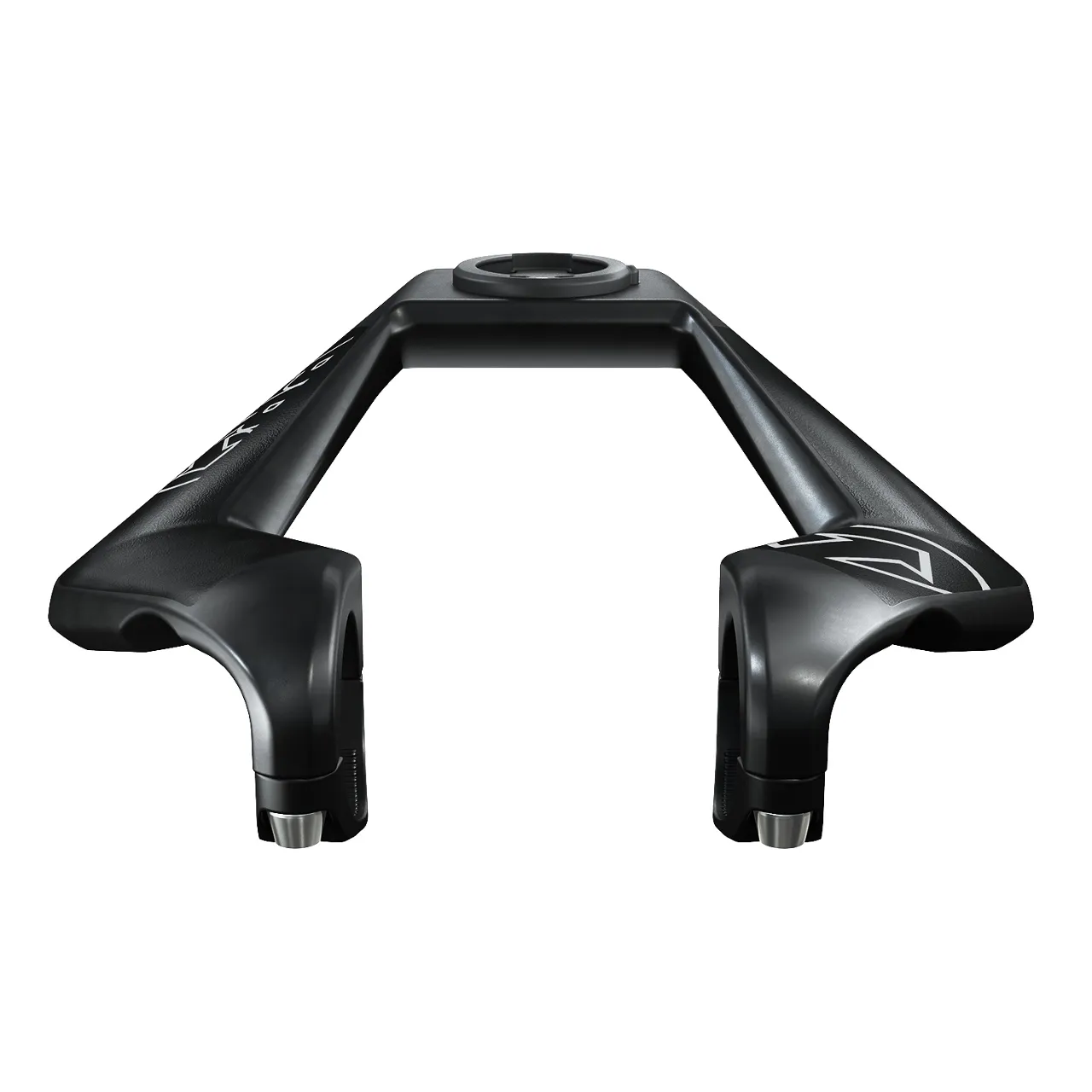 PRO Compact Carbon Clip-on Tempobøyle, Black, 31.8mm