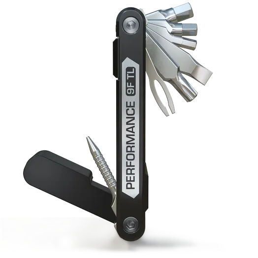 PRO Performance 9 Function Tubeless Multiverktøy, Black, One Size