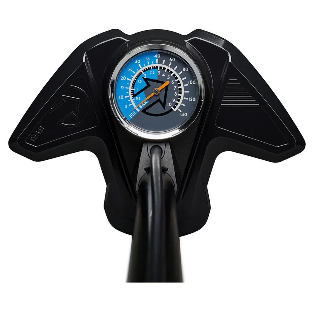 PRO Team Alloy Gulvpumpe, Black, 220psi