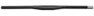 PRO Tharsis 3Five Flat Top Carbon Styre, Black, 35mm, 740mm