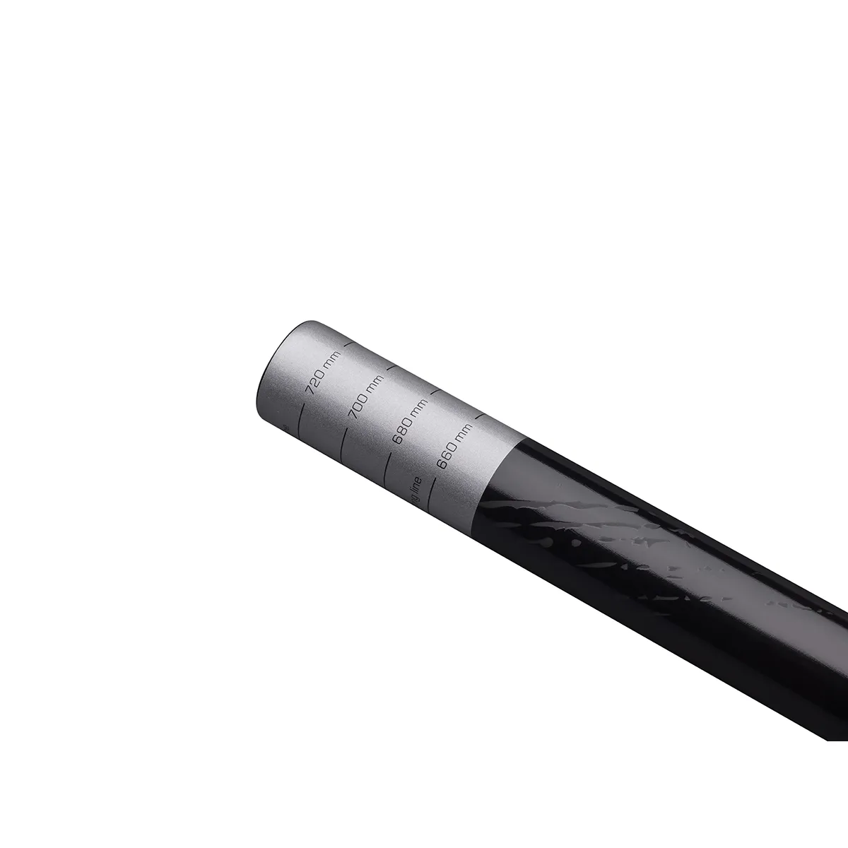 PRO Tharsis 3Five Flat Top Carbon Styre, Black, 35mm, 740mm