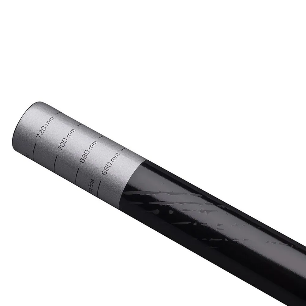 PRO Tharsis 3Five Flat Top Carbon Styre, Black, 35mm, 740mm