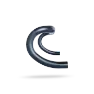 PRO Vibe Carbon Anatomisk Landeveisstyre