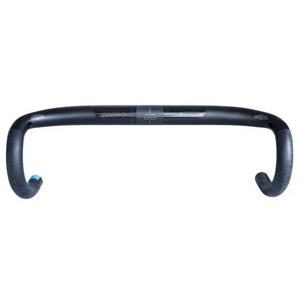 PRO Vibe Carbon Anatomisk Landeveisstyre, Black, 31.8mm, 400mm
