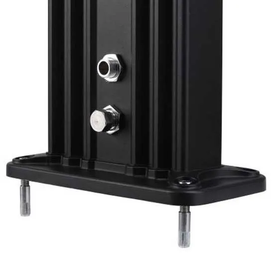 Productos Qp 40l Solardusj I Aluminium Med Fotbadkran unisex, Black, One Size