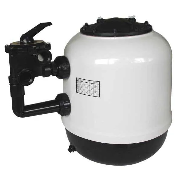 Productos Qp Alaska Ø500 10m³/t Laminert Filter Med Sideventil unisex, Grey / black, One Size Productos Qp Alaska Ø500 10m³/t Laminert Filter Med Sideventil unisex, Grey / black, One Size