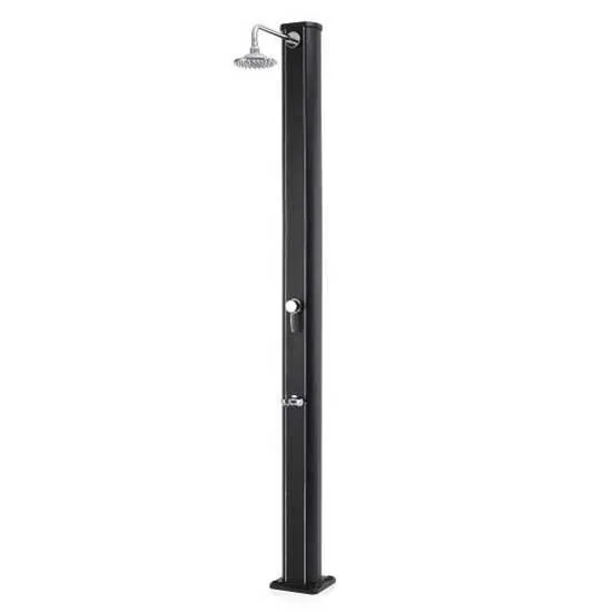 Productos Qp Aluminium Solardusj Med Fotbadkran 32l unisex, Black, One Size Productos Qp Aluminium Solardusj Med Fotbadkran 32l unisex, Black, One Size