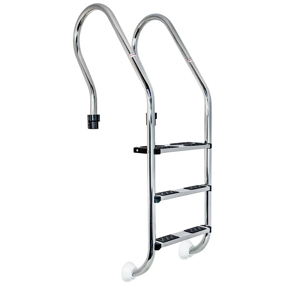 Productos Qp Kombinert Bassengstige 4 Trinn unisex, Inox, One Size