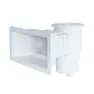 Productos Qp Ø 5m3/t Skimmer Standard Langt Munnstykke Rundt Lokk 360mm unisex, White, One Size