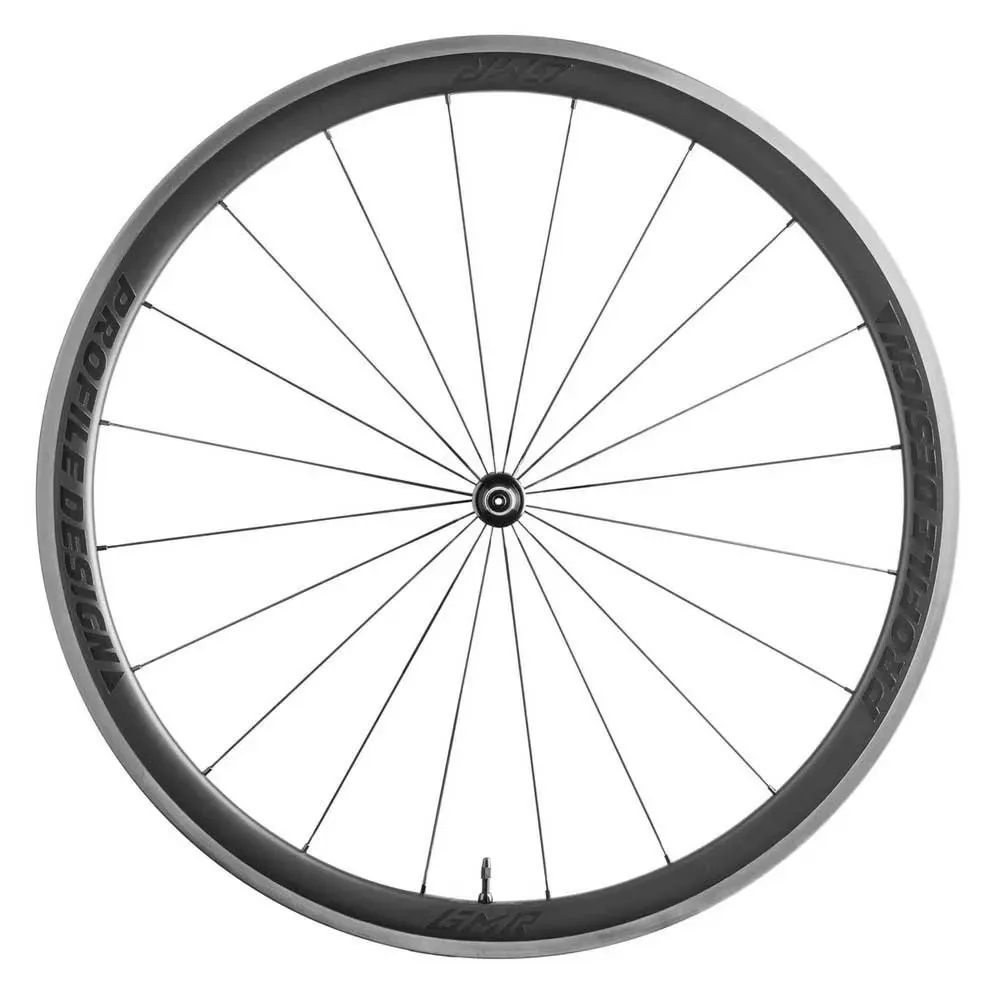 Profile Design Gmr 38 Carbon Tubeless Landeveishjulsett, Black, 9 x 100 / 10 x 130mm, Shimano/Sram HG