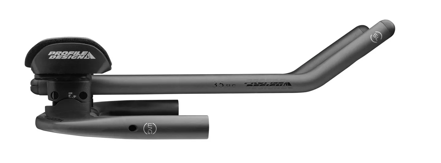 Profile Design Subsonic Ergo Tempobøyle, Black, 31.8mm, 350mm Profile Design Subsonic Ergo Tempobøyle, Black, 31.8mm, 350mm