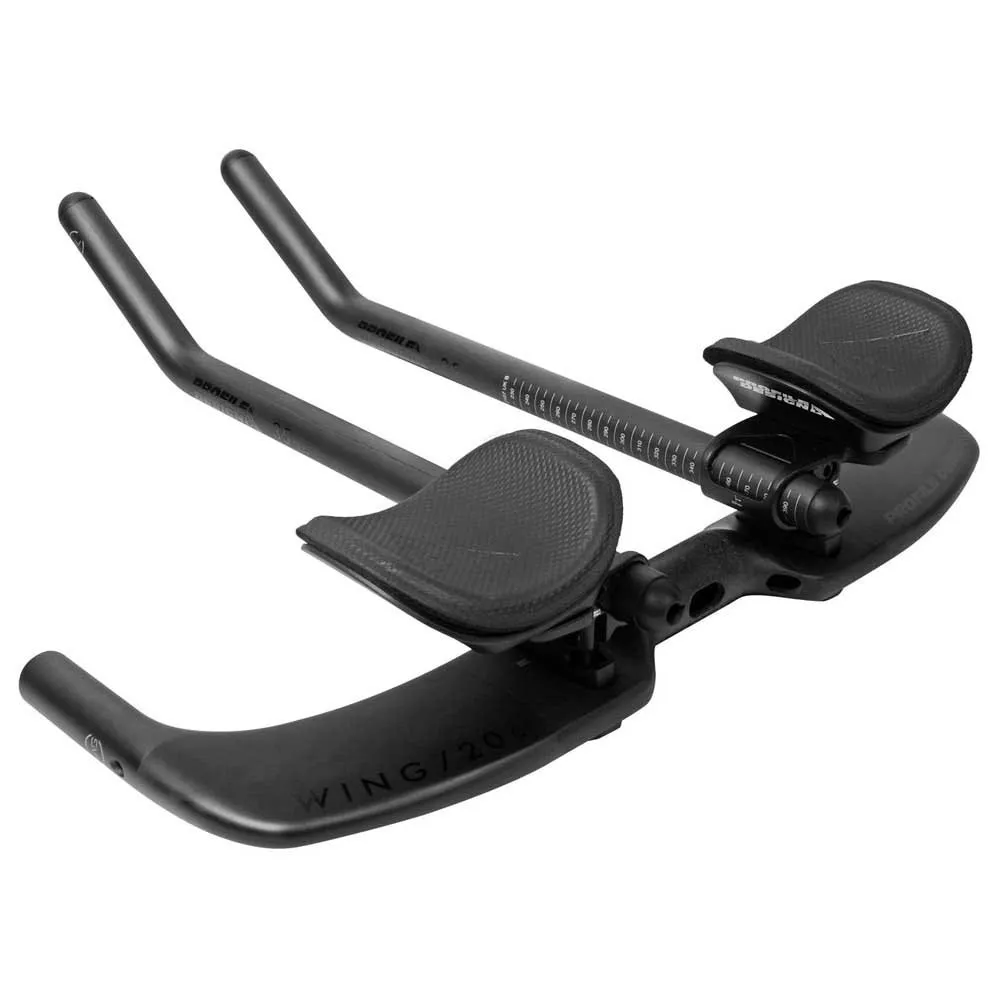 Profile Design Wing 20c+/ergo/35 Slc Carbon Aerostenger, Black, 420mm