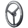 Progress A-7f Disc Tubeless Forhjul For Landeveissykkel, White, 9 x 100mm