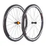 Progress A-prime Tubular Landeveishjulsett, Black / white, 9 x 100 / 9 x 130mm, Shimano/Sram HG