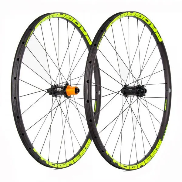 Progress Cb3 Plus Boost 29´´ Disc Mtb-hjulsett, Yellow fluo, 15 x 110 / 12 x 148mm, Shimano/Sram HG Progress Cb3 Plus Boost 29´´ Disc Mtb-hjulsett, Yellow fluo, 15 x 110 / 12 x 148mm, Shimano/Sram HG