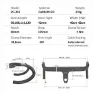 Progress Cockpit Road 28.6 Mm Integrert Styre, Black, 28.6mm, 420mm
